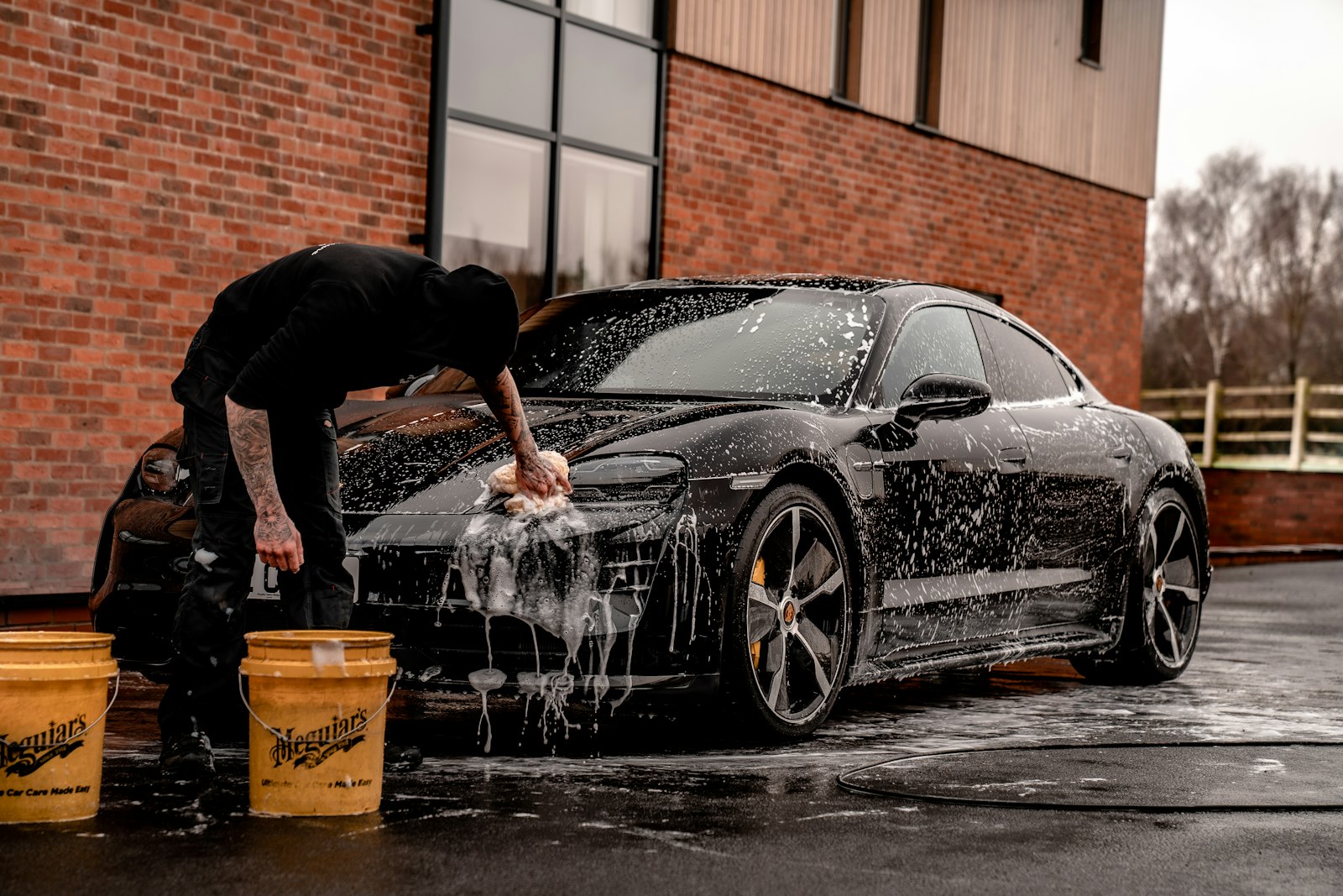 Foam exterior wash